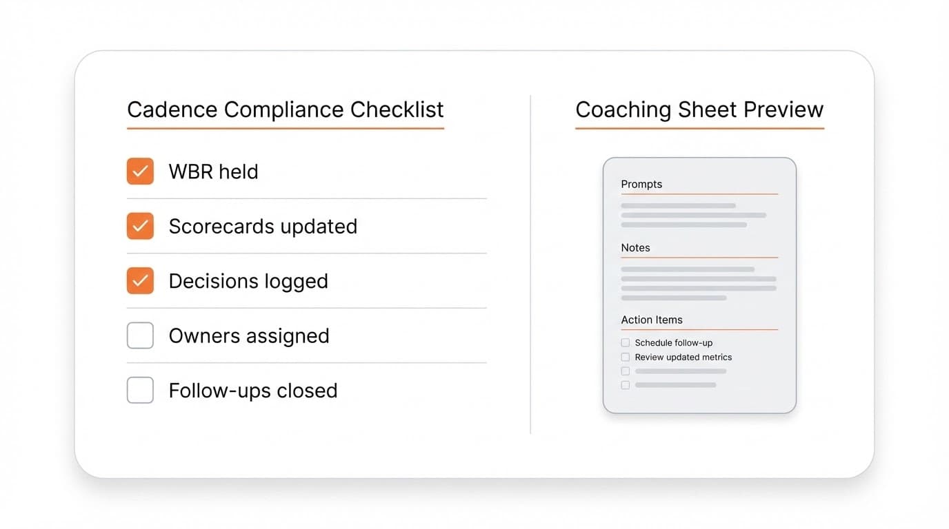 Weekly Business Review Template resource preview